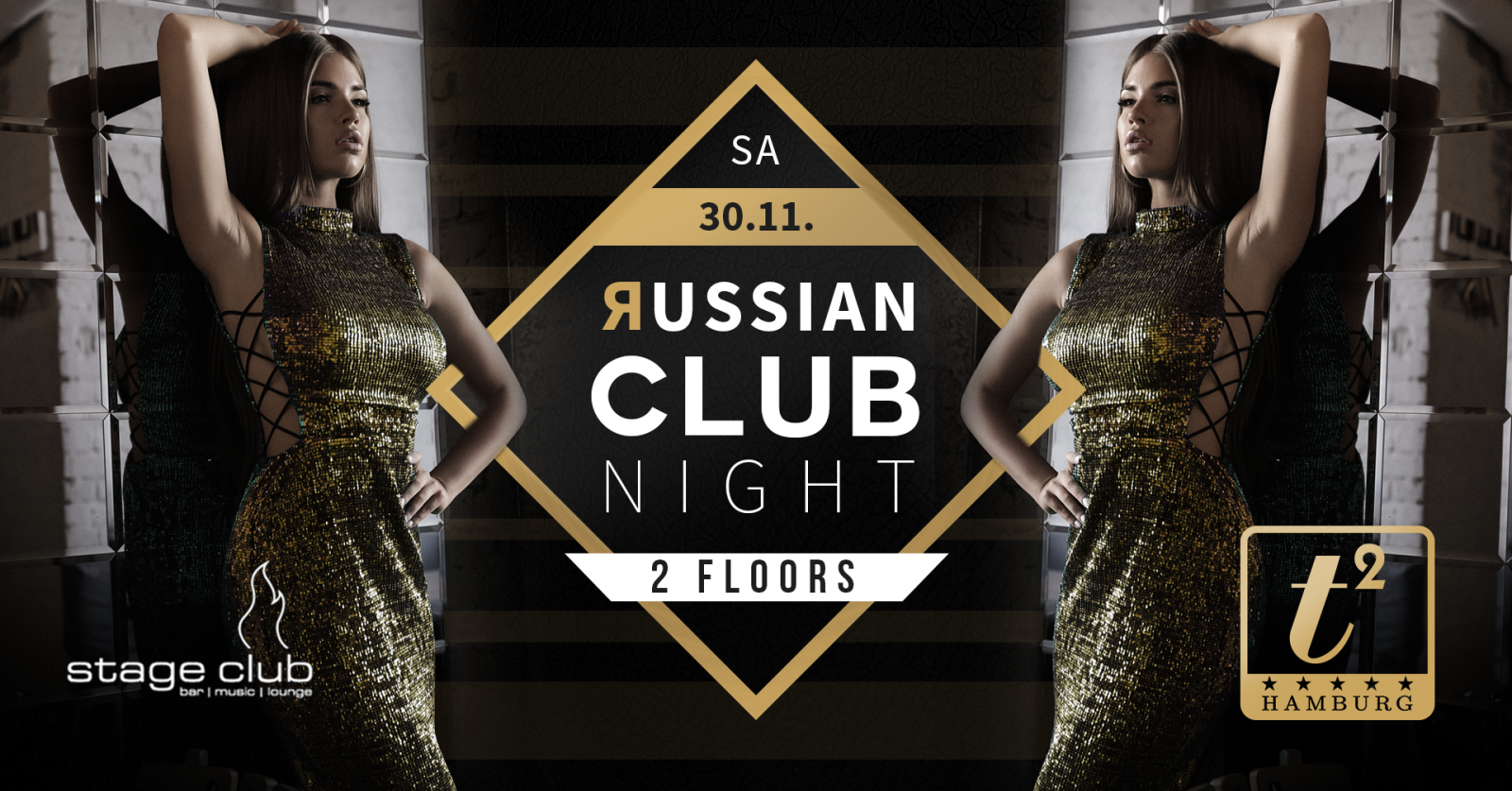 T2 Russian Club night #3 at stage club