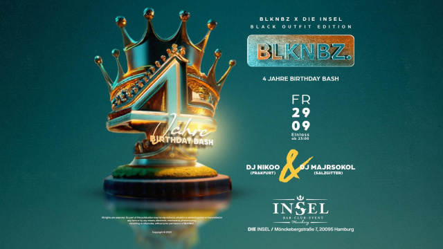BLKNBZ x BLACK BIRTHDAY BASH
