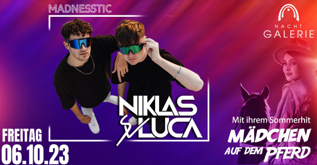 Nachtgalerie präsentiert Niklas & Luca