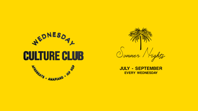WEDNESDAY CULTURE CLUB