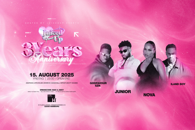 BAD & JUICY - 3 Years Anniversary of JuicedUp