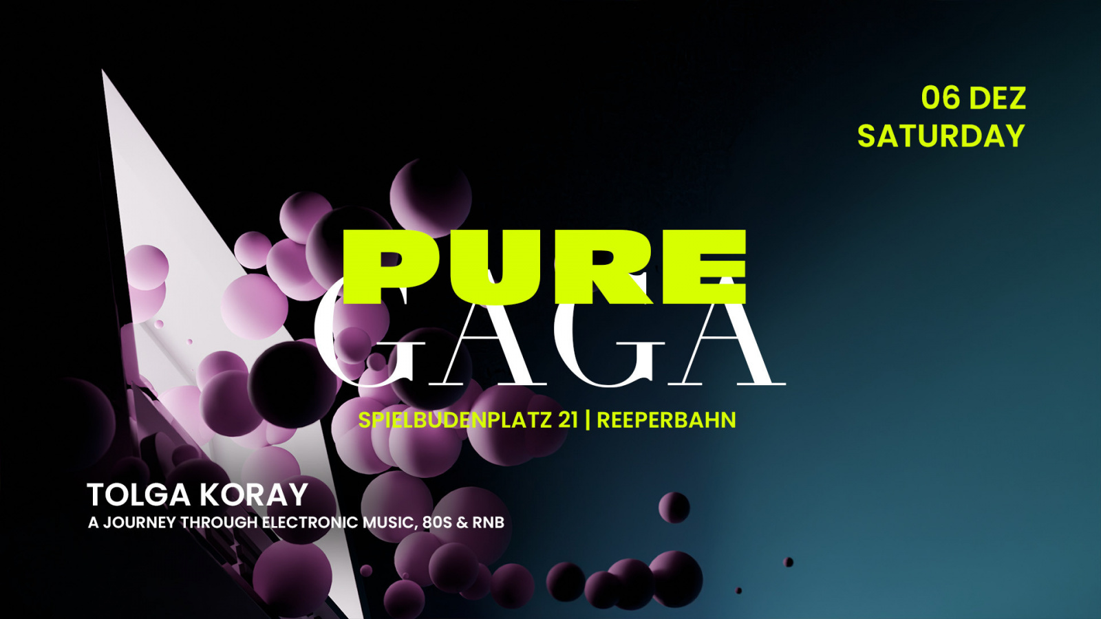  PURE GAGA | SA 06 | DEZEMBER