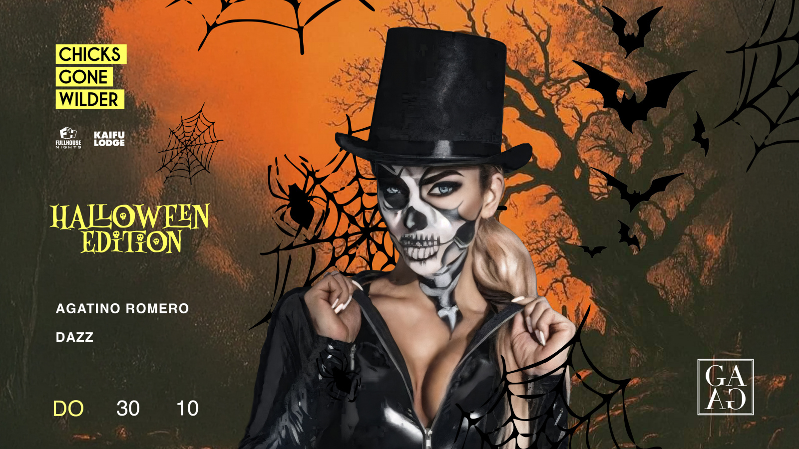 CHICKS GONE WILDER X HALLOWEEN - DO 30 - OKTOBER